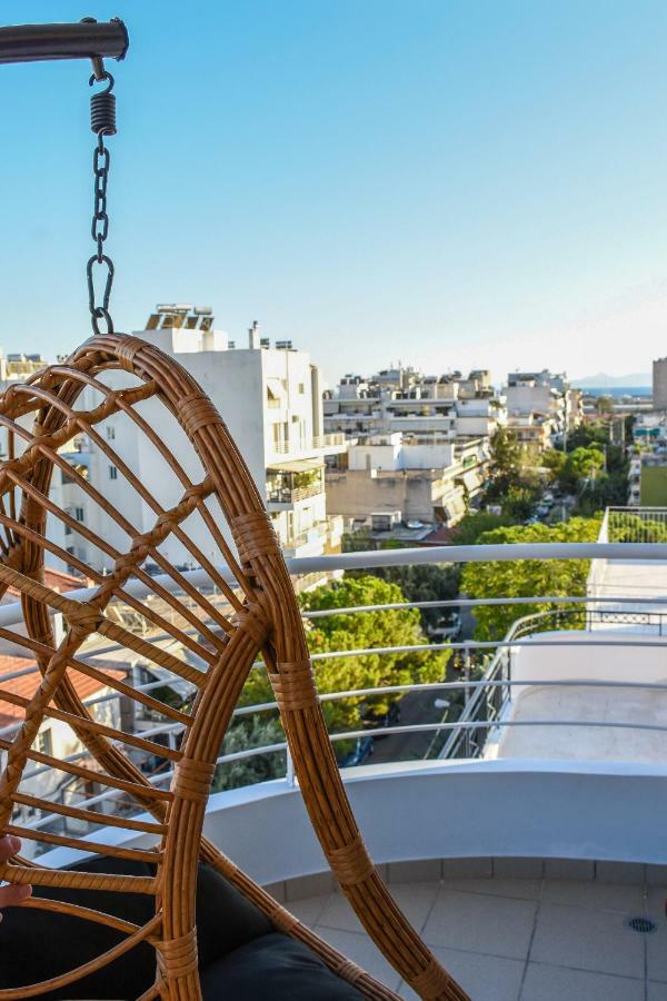 아테네 Boutique Penthouse Next To Stavros Niarchos Foundation 아파트 외부 사진