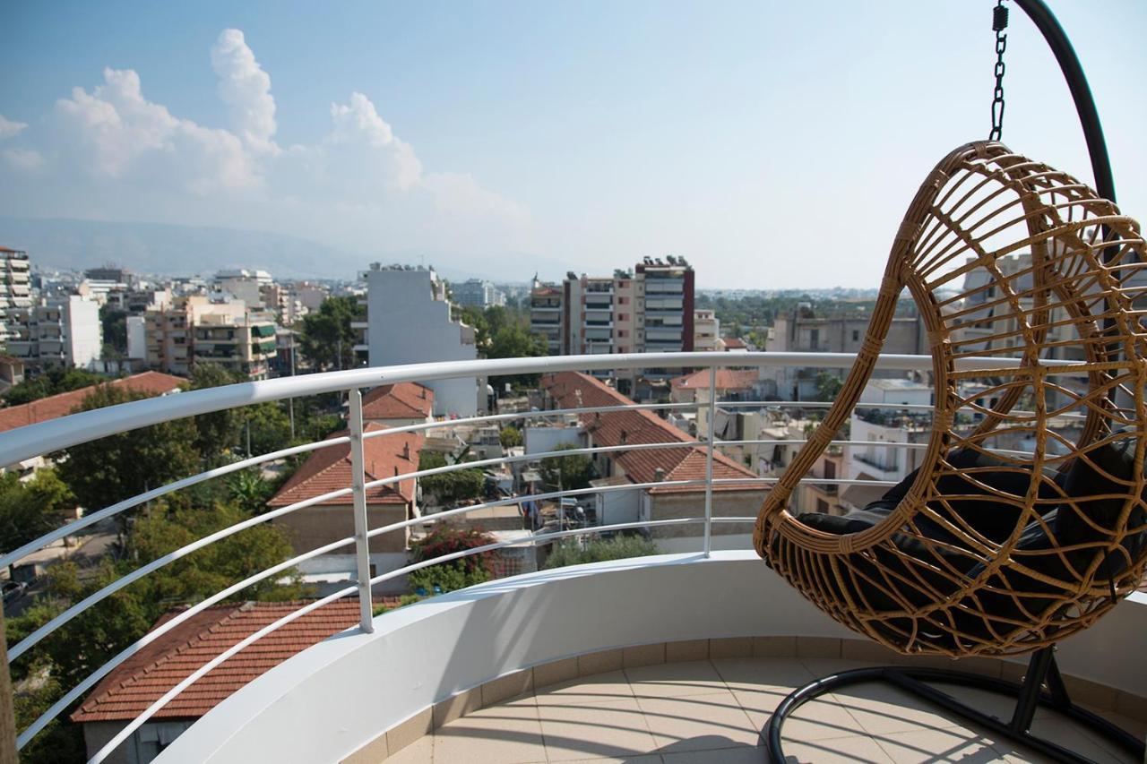 아테네 Boutique Penthouse Next To Stavros Niarchos Foundation 아파트 외부 사진
