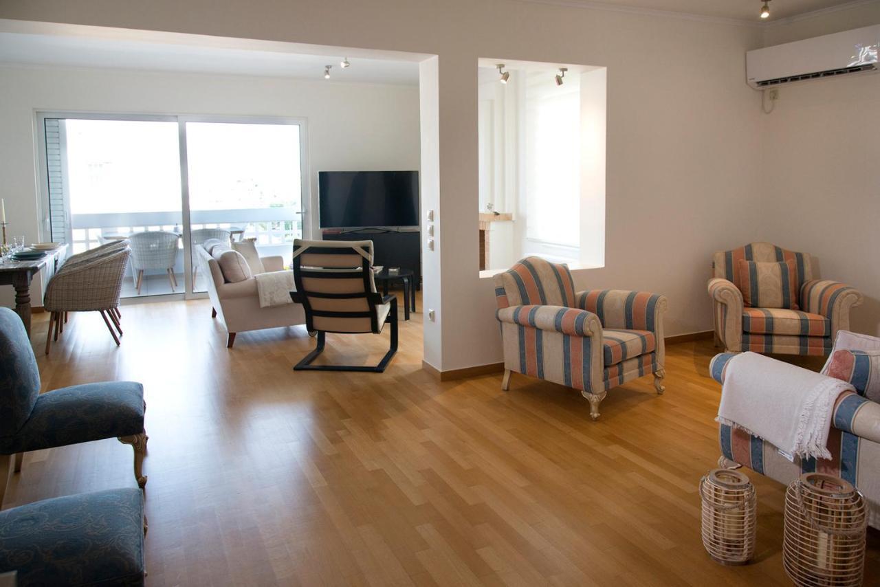 아테네 Boutique Penthouse Next To Stavros Niarchos Foundation 아파트 외부 사진