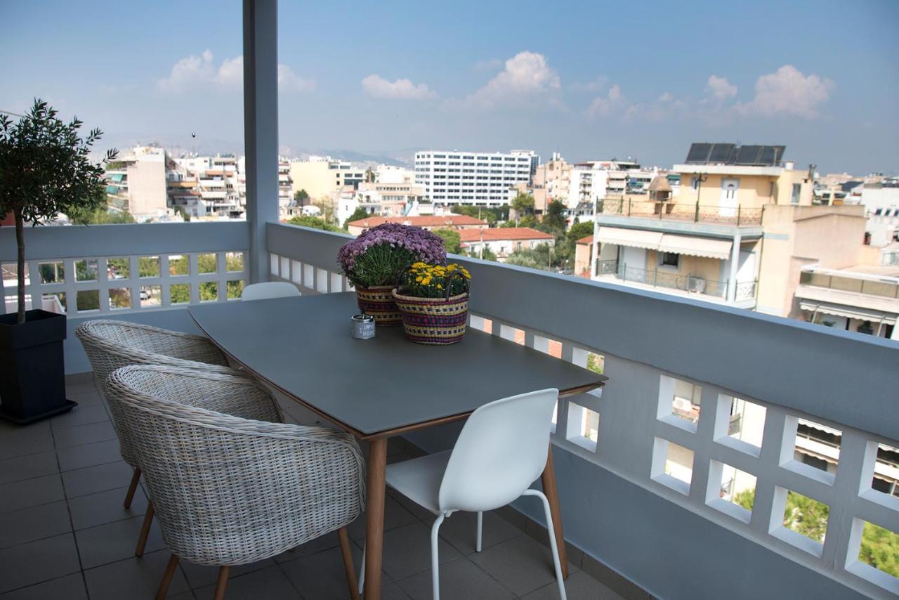 아테네 Boutique Penthouse Next To Stavros Niarchos Foundation 아파트 외부 사진